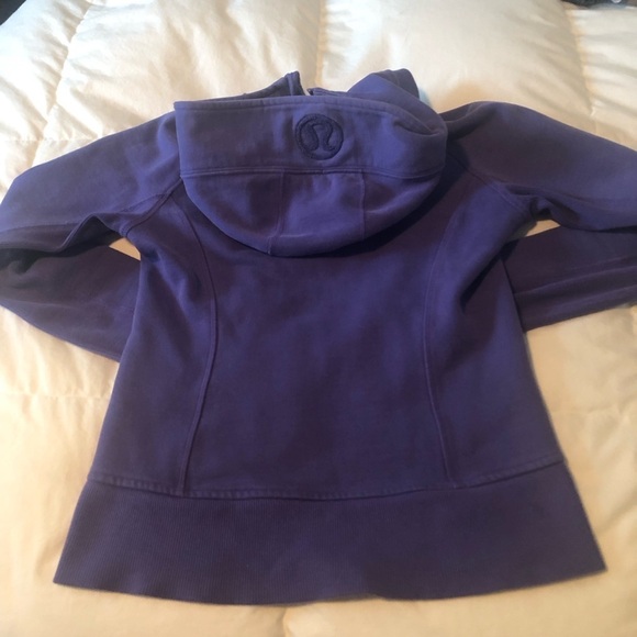 Lululemon Purple Scuba Hoodie  size 4 - Picture 8 of 14